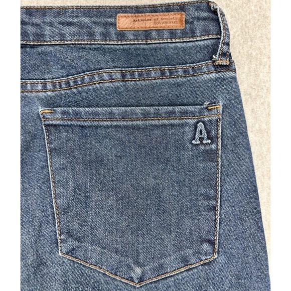 Articles Of Society Sz 28 Jeans Faith Flare Mid Rise Hippie Retro Boho Festival - Picture 8 of 14